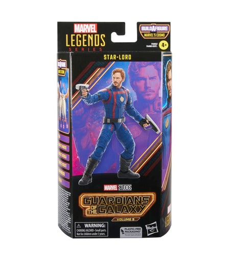 Marvel Legends Series Star-Lord Guardians of The Galaxy Vol. 3 6-Inch Collectible Action Figures Toys for Ages 4 and Up