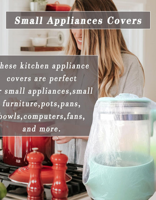 Load image into Gallery viewer, 40 PCS Kitchen Small Appliance Covers,Clear Plastic Dust Cover for Instant Po...
