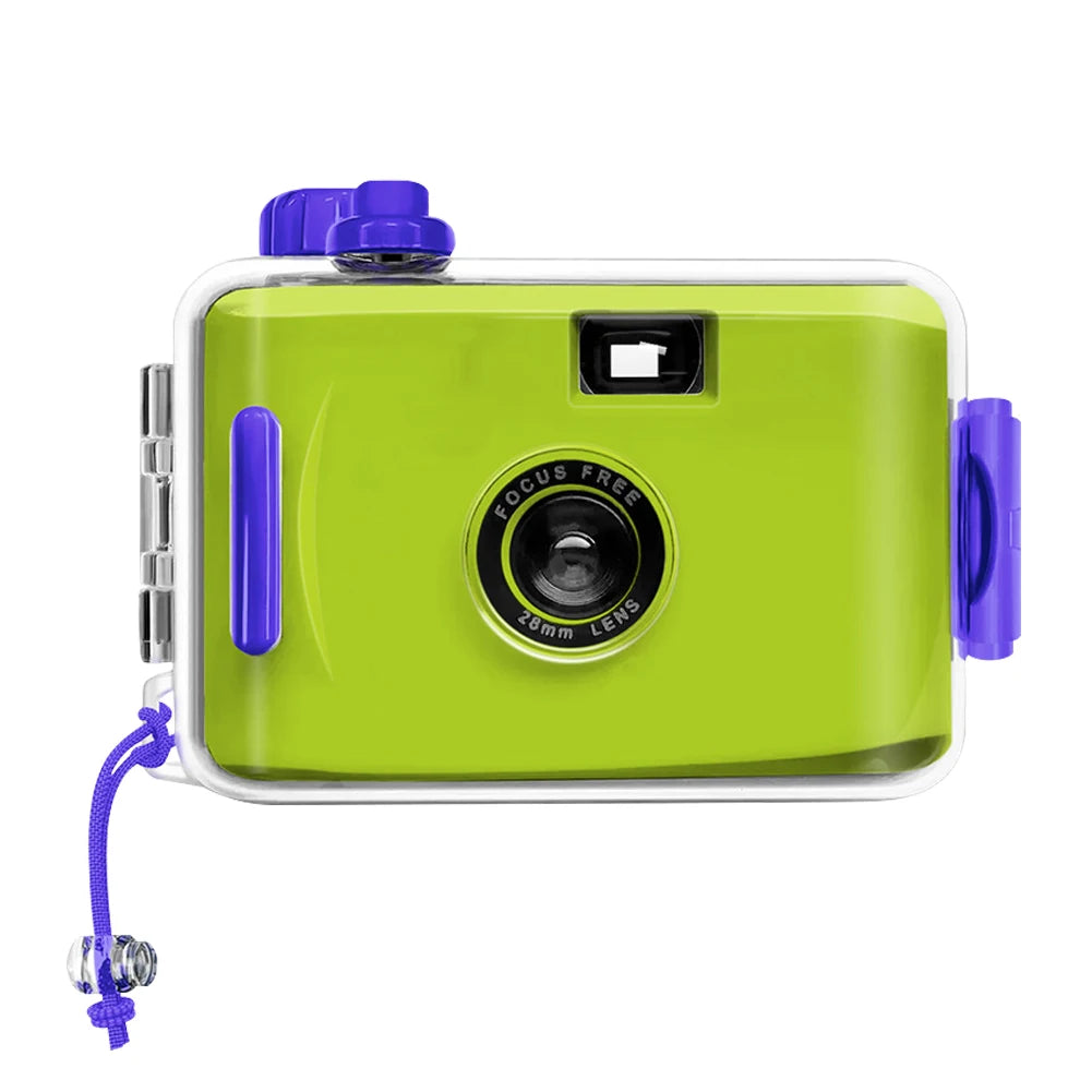 Retro Reusable 35MM Film Camera Waterproof Reloadable Film Camera without Film Children Camera Film Camera for Shooting