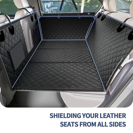 New Design Large Pet Back Seat Extender Car Backseat Protector Hammock Dog Car Seat Cover Hard Bottom for Travel