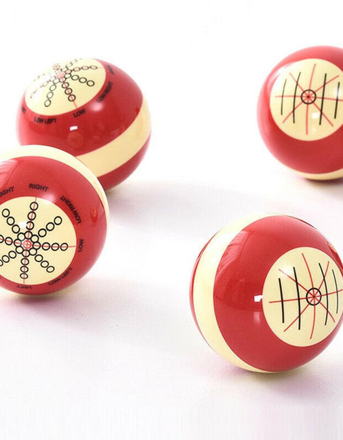 Load image into Gallery viewer, Red Training Cue Ball for Pool Games
