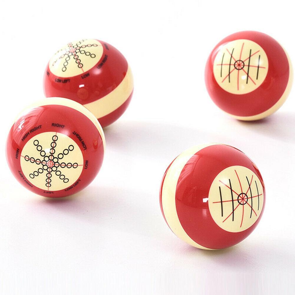 Red Training Cue Ball for Pool Games