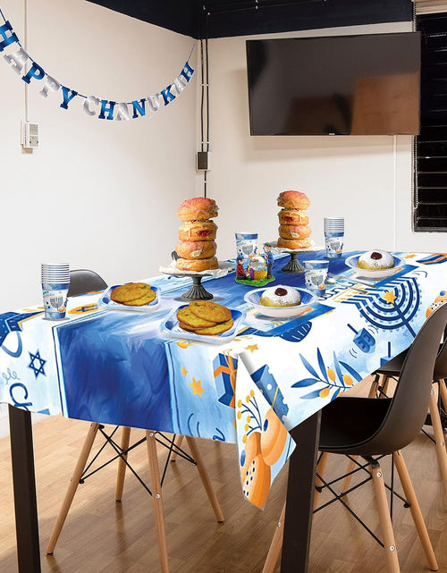 Load image into Gallery viewer, Hanukkah Napkins, Hanukkah Paper Goods, Blue and White - Chanukah Themed Party Supplies (Pack of 40)
