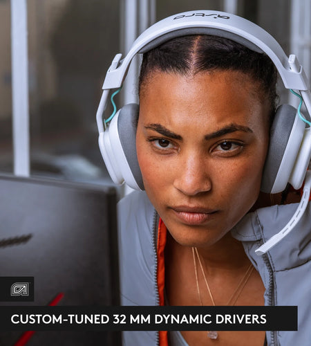 ASTRO A10 Gaming Gen 2 Wired Headset - Over-Ear Gaming Headphones, Compatible with Xbox, PC, White