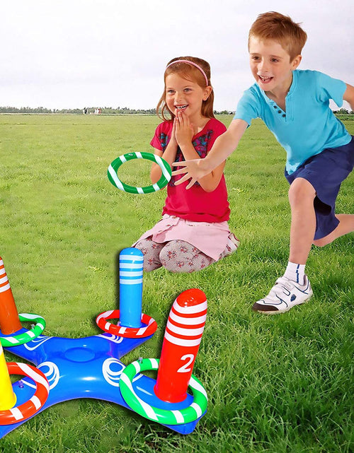 Load image into Gallery viewer, Inflatable Basketball Hoop for Pool Games Outdoors
