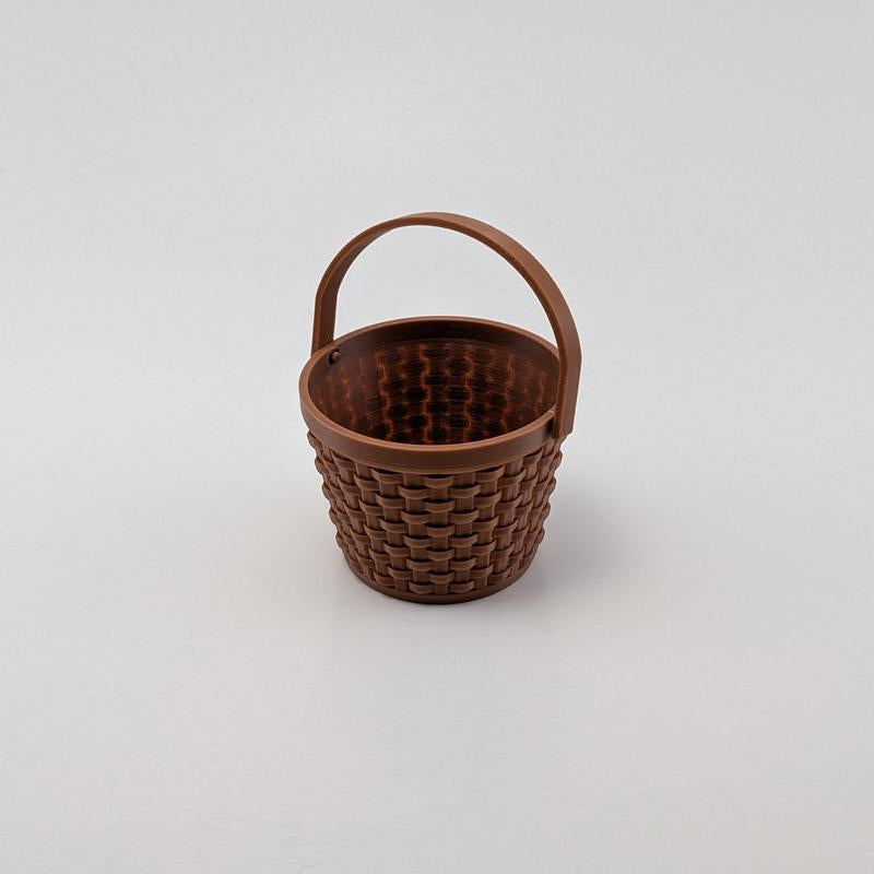 Easter Minis & Containers- Easter Themed Articulating 3D Printed Collectible Figurines - Easter Gift - Rainbow Egg & Easter Basket