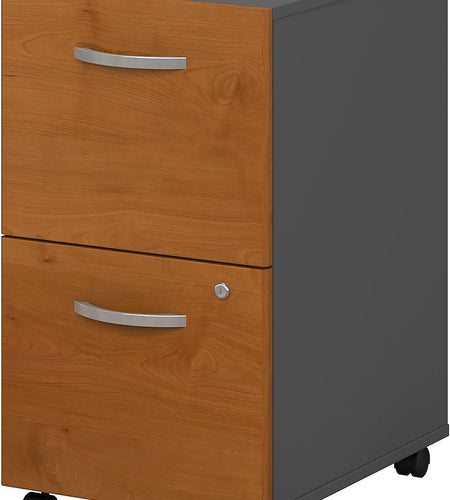 Series C Home Office Furniture Set, Natural Cherry