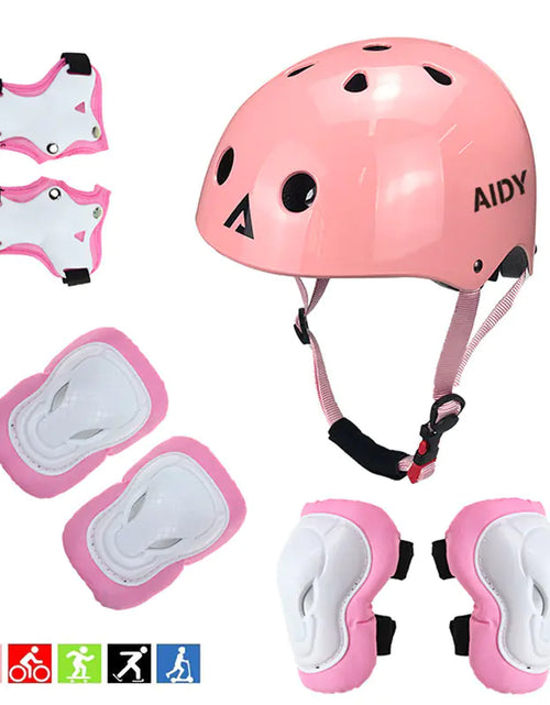 Load image into Gallery viewer, AIDY Upgraded Kids Roller Skating Protective Gear Set

