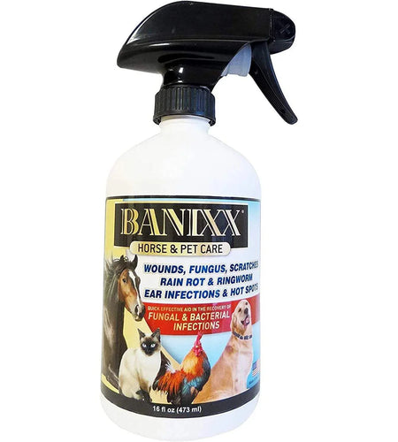 Horse Pet Care for Bacterial and Fungal Infections Spray 16 Oz.