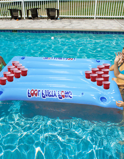 Load image into Gallery viewer, PVC Inflatable Lounger for Water and Ping Pong Games
