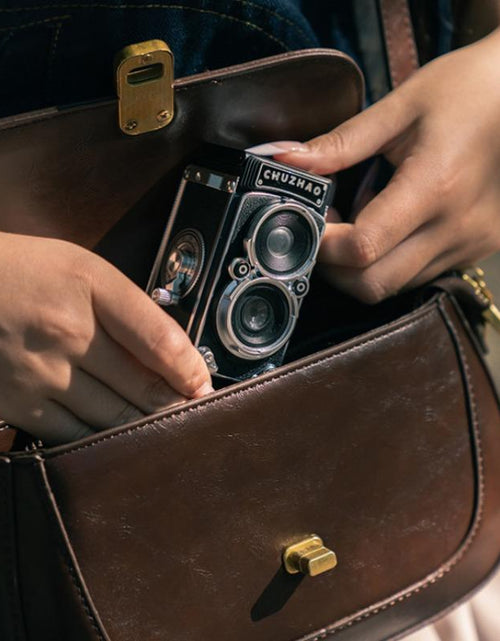 Load image into Gallery viewer, Digital Vintage Mini Digital Camera, 1080P HD Video 12MP Autofocus Digital Cameras with 16GB Card, Compact Camera for Vlogging
