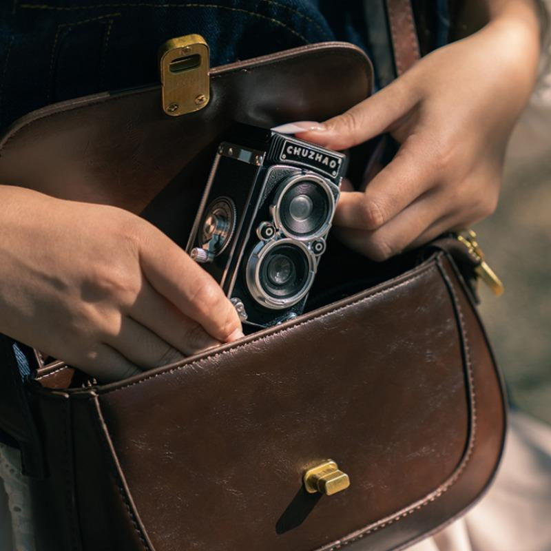 Digital Vintage Mini Digital Camera, 1080P HD Video 12MP Autofocus Digital Cameras with 16GB Card, Compact Camera for Vlogging