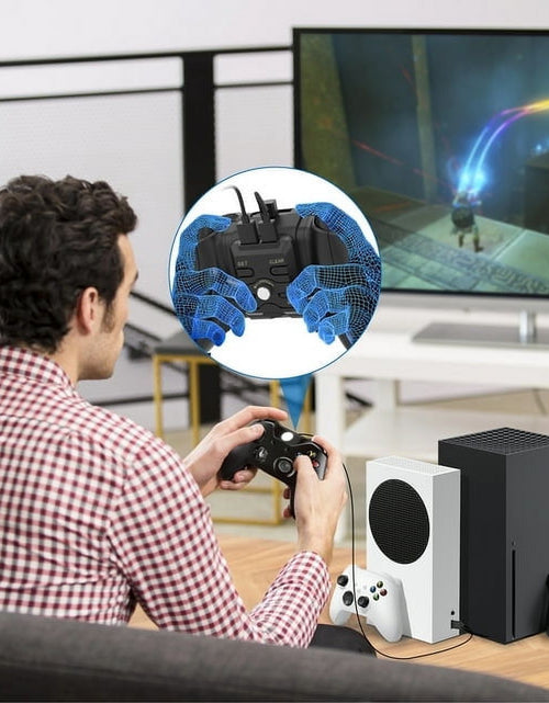 Load image into Gallery viewer, Paddles for Xbox, Xbox Controller Paddles, Controller Back Button Attachment Fit for Xbox Series X/ S, Xbox One, Xbox One S/ X Controller, Black
