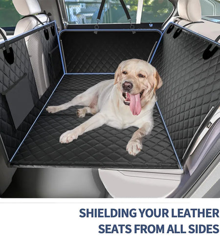 New Design Large Pet Back Seat Extender Car Backseat Protector Hammock Dog Car Seat Cover Hard Bottom for Travel