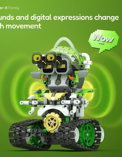 Load image into Gallery viewer, Sillbird STEM Robot Building Sets, 3 in 1 Remote &amp; App-Controlled Robotic Toys for Kids 8-12 Educational Programmable Coding Kit, Creative Halloween for Boys Girls Aged 8+ (478 Pieces)
