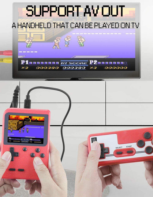 Load image into Gallery viewer, Portable Game Pad With 400 Games Included + Additional Player Controller

