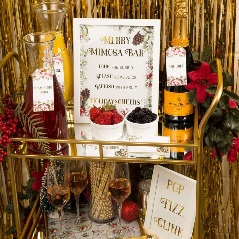Mimosa Bar Holiday Decor Kit