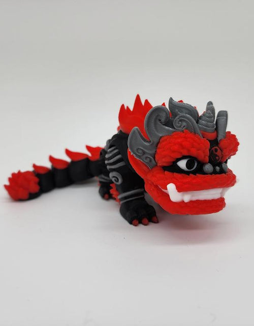 Load image into Gallery viewer, Chinese New Year Articulated Lion Figurine | Good Luck Good Fortune | Lunar New Year 2024
