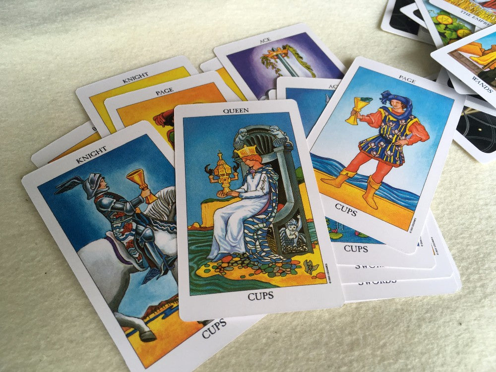 Rider-Waite Tarot Cards for Board Games and Play
