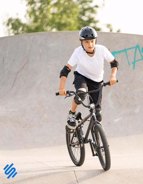 Load image into Gallery viewer, Knee Pads for Kids - Knee and Elbow Pads Set - PROTECT-1 - Size S Blue - Wrist Guards Skating Protective Gear, Skateboard, Roller Skate, Ice Skates for Kids
