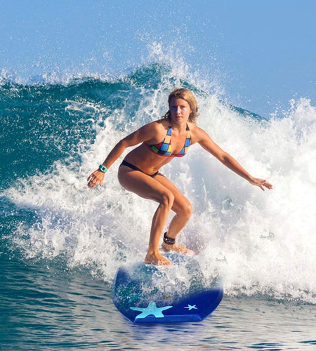 41''/37''/33'' Lightweight Body Board for Beach, Surf Board with EPS Core, XPE Deck, HDPE Slick Bottom, Wrist Leash, Bodyboard for Kids Adults Surfing