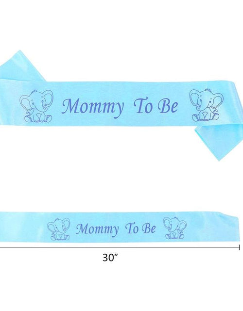 Load image into Gallery viewer, Elephant Baby Shower in Blue and Grey Party Package, Elephant Baby Shower for Boy Complete Kit, Boy Baby Shower in Blue and Gray
