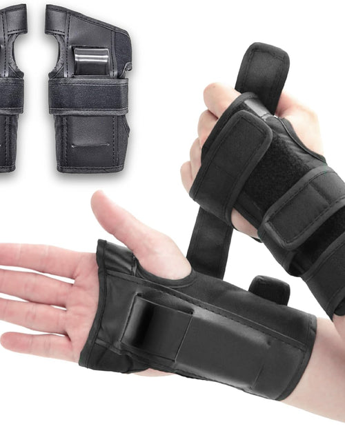 Load image into Gallery viewer, Protective Gear Set: Knee Pads, Wrist Guards, Elbow Pads - Comfortable &amp; Adjustable for Adults &amp; Kids, Ideal for Skating, Biking, Scooter, Rollerblade &amp; More
