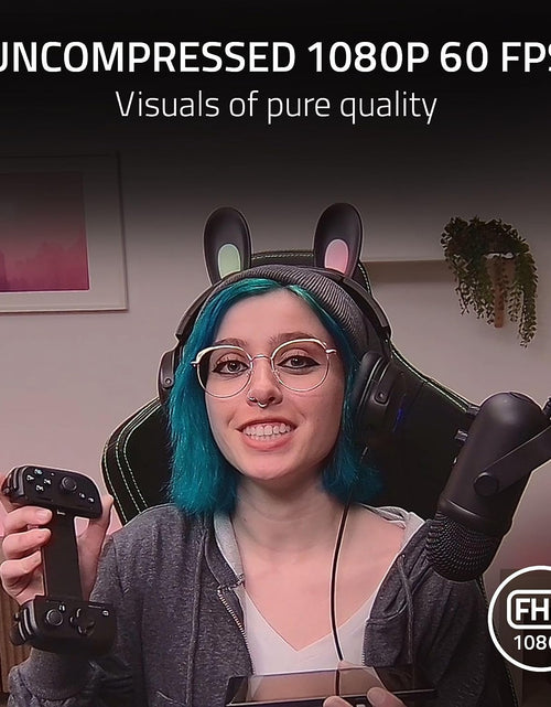 Load image into Gallery viewer, Kiyo Pro Webcam for Streaming, Gaming, Video Calls: Full HD 1080P 60FPS - Adaptive Light Sensor - HDR Enabled - Wide Angle Lens with Adjustable FOV - Works with OBS, Xsplit, Twitch, Zoom, Teams
