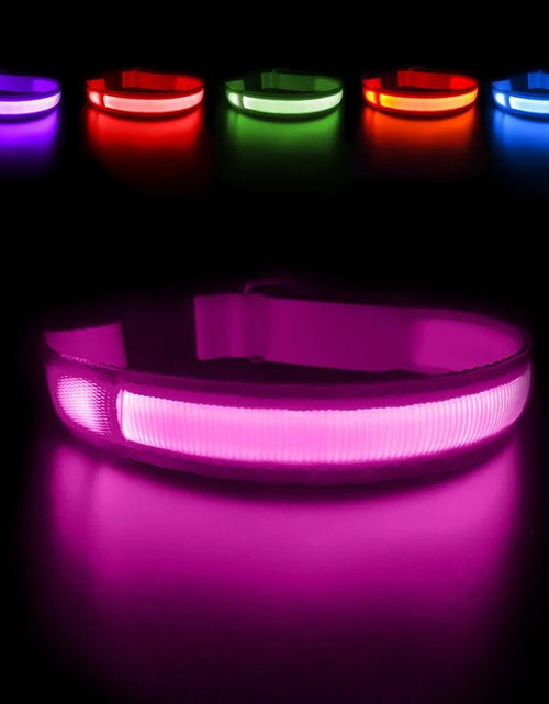 Load image into Gallery viewer, MASBRILL Dog Collar Luminous Pet Supplies Dog Collar Waterpoof Safety Collars
