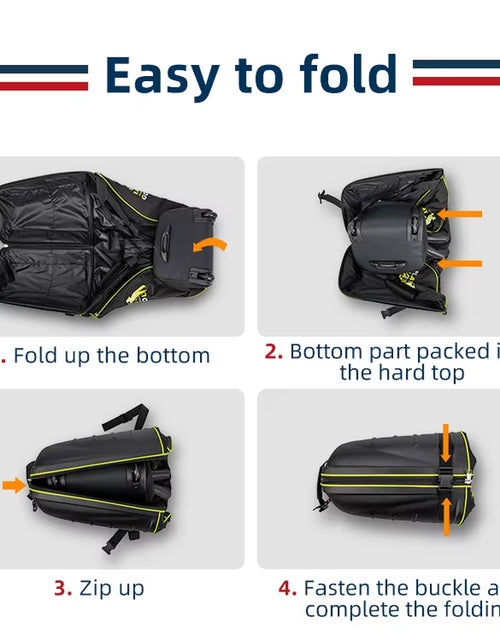 Load image into Gallery viewer, Golf Travel Bag with Wheels Folding Hard Top Golf Airplane Cover Golf Aviation Hardcase Golf Bag Golf Supplies YKB01
