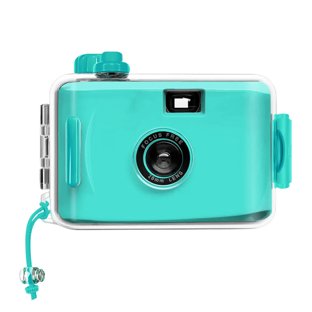 Retro Reusable 35MM Film Camera Waterproof Reloadable Film Camera without Film Children Camera Film Camera for Shooting