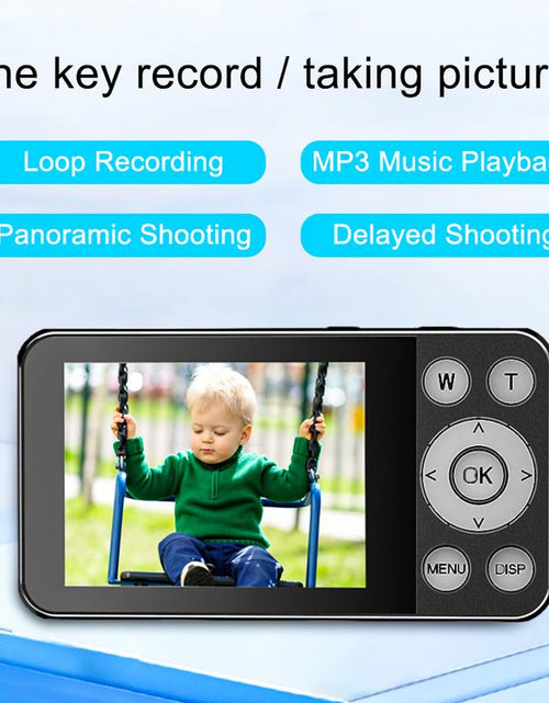 Load image into Gallery viewer, Digital Camera, Portable FHD 1080P Digital Cameras, 48MP 16X Digital Zoom with 2.8&quot; IPS Compact Small Vintage Camera for Vlogging, Point Shoot Camera.
