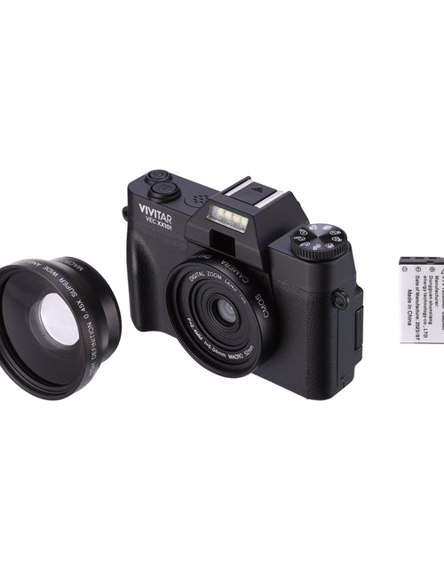 Load image into Gallery viewer, 4K Digital Camera, 8X Digital Zoom, 3&quot; LED Display, Bonus Macro Lens, Included SD Card
