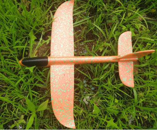 Load image into Gallery viewer, Large 48cm Foam Glider Toy with Spinning Design
