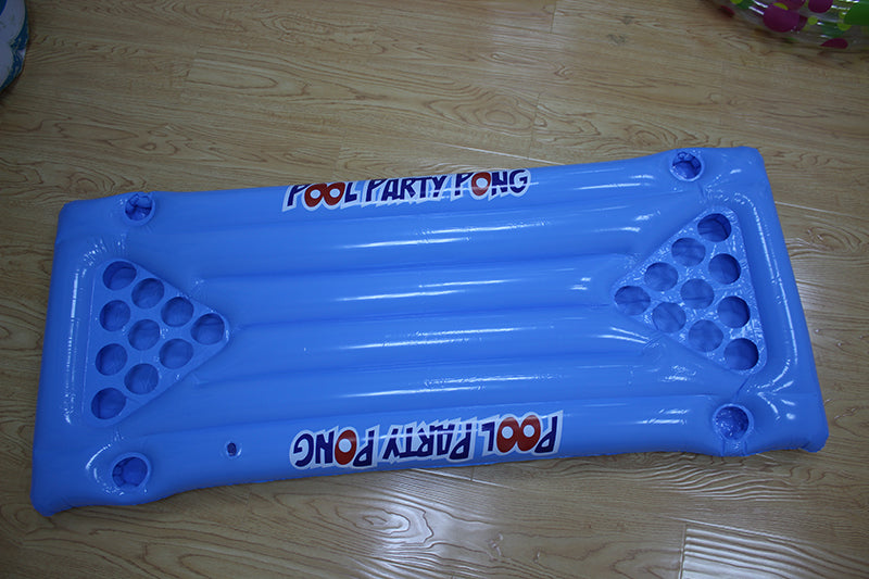 PVC Inflatable Lounger for Water and Ping Pong Games