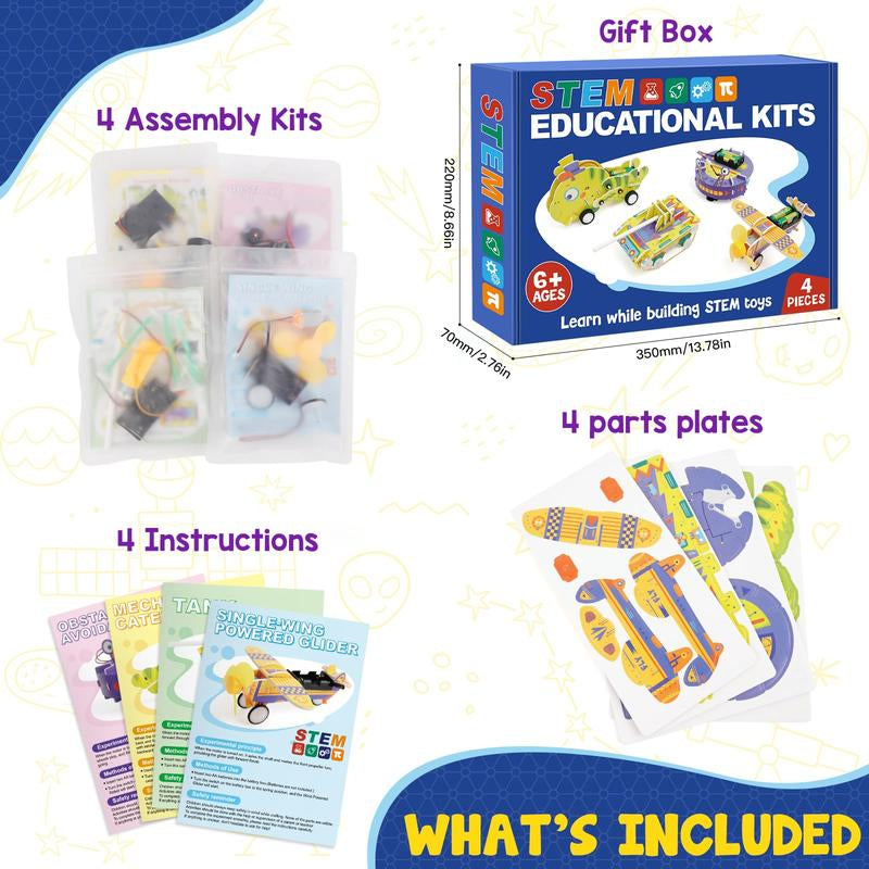 STEM Kits for Kids , STEM Toys for Boys, Science Experiments Robotics Engineering Projects Crafts Robot Building Activities for 6 7 8 9 10 11 12 13 14 Year Old Boys