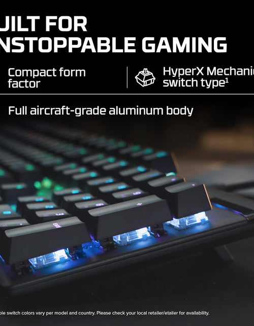 Load image into Gallery viewer, Alloy Origins - Mechanical Gaming Keyboard, Software-Controlled Light &amp; Macro Customization, Compact Form Factor, RGB LED Backlit - Clicky  Blue Switch,

