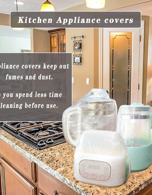 Load image into Gallery viewer, 40 PCS Kitchen Small Appliance Covers,Clear Plastic Dust Cover for Instant Po...
