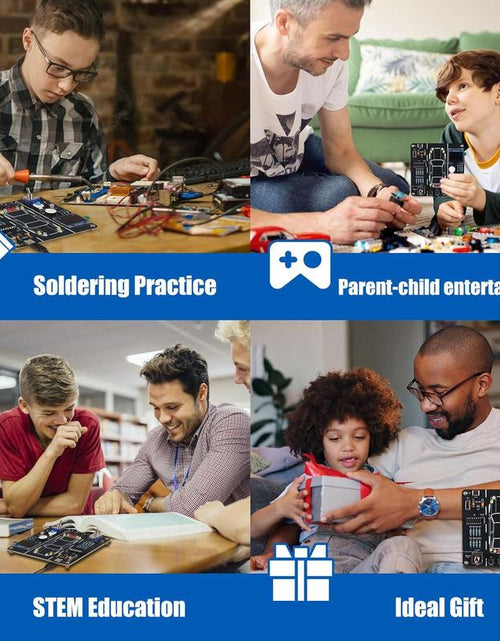 Load image into Gallery viewer, DIY Car Driving Simulation Soldering Practice Kit, STEM Electronics Project Car Driver Simulator Solder Project Kit for High School &amp; College Students Learning
