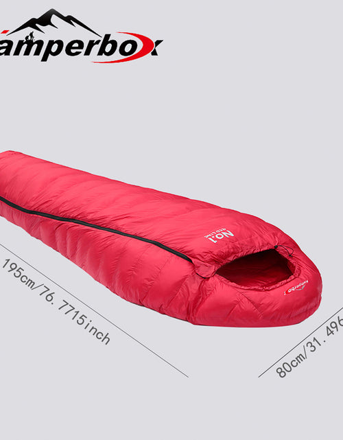 Load image into Gallery viewer, Kamperbox Sleeping Bag Camping Winter Sleeping Bag Ultralight Sleeping Bag Camping Sleeping Ultralight Camping
