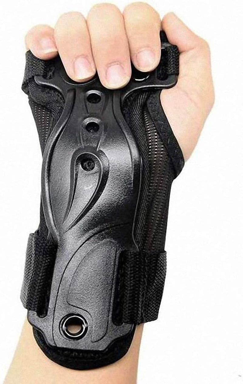 Skiing Gloves Roller Skating Wrist Palms Protective Gear Adjustable Gauntlets Wrist Guard Support for Snowboarding, Skateboard, Skating, Skiing