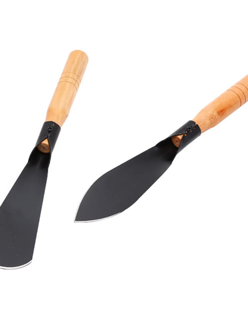 Load image into Gallery viewer, Hand Shovel for Gardening Trowel Garden Tool - 2Pcs Planting Tools Small Garden Rake Ergonomic Hand Edging Shovel Indoor Plants Tools - Gardening Tools Heavy Duty Shovel Garden Tool Set

