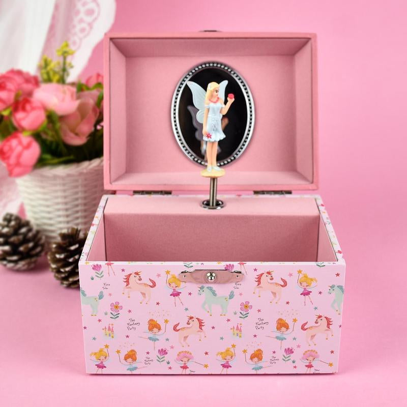 Musical Jewelry Box，Organize，Gift for Girls Children Girlfriend Mom，Room Decor，Ballerinas，Unicorn，Birthday，Valentine'S Day, Thanksgiving, Halloween，Christmas