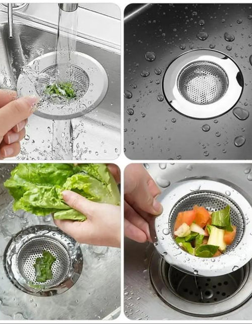 Load image into Gallery viewer, Kitchen Sink Filter Stainless Steel, Kitchen Sink Drain Filter, Kitchen Sink Filter, for Most Kitchen Sink Drain Baskets, Kitchen Sink Filter
