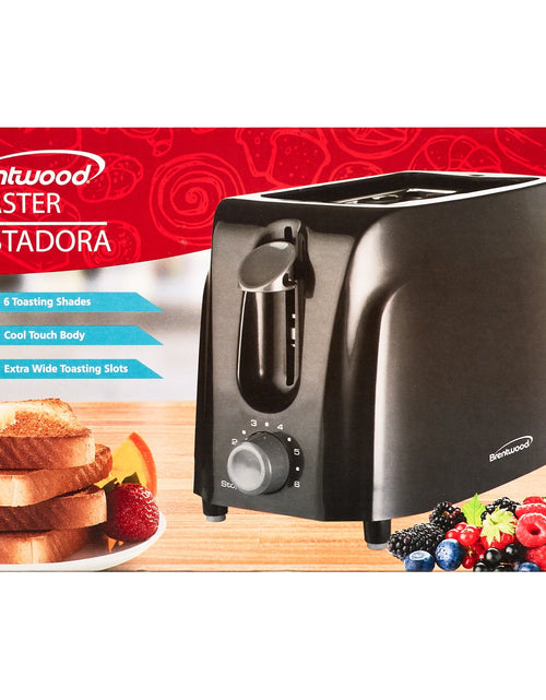 Load image into Gallery viewer, Cool Touch 2-Slice Toaster, Black
