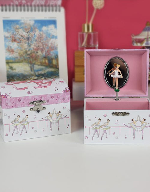 Load image into Gallery viewer, Musical Jewelry Box，Organize，Gift for Girls Children Girlfriend Mom，Room Decor，Ballerinas，Unicorn，Birthday，Valentine&#39;S Day, Thanksgiving, Halloween，Christmas
