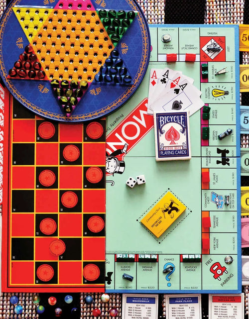 Load image into Gallery viewer, Board Games 36 Piece Jigsaw Puzzle
