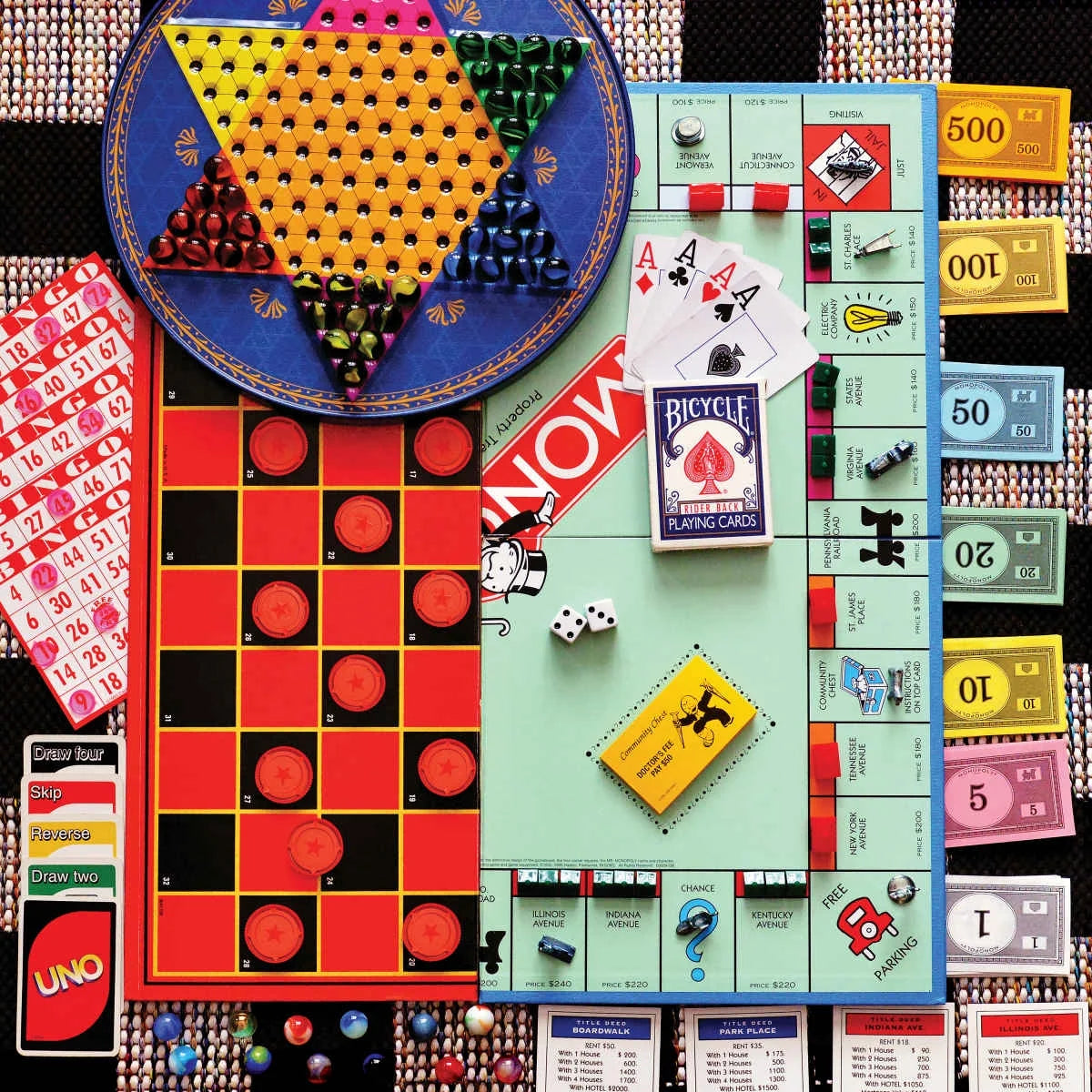 Board Games 36 Piece Jigsaw Puzzle