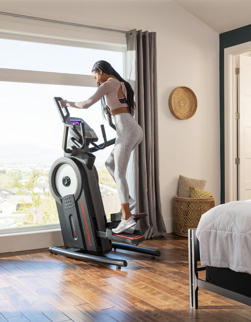 Load image into Gallery viewer, Trainer H7; Ifit-Enabled Elliptical with 7” Touchscreen and Built-In Fan
