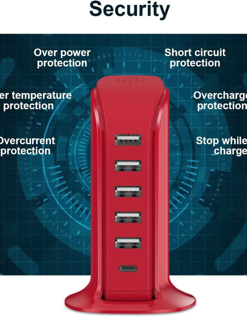 Load image into Gallery viewer, SHIHUALQ Overcurrent Protection Cell Phone Charging Station
